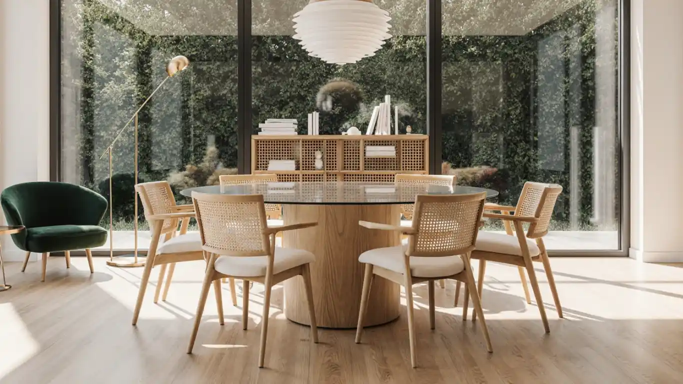 Profissional em ambiente de arquitetura organizado pelo Sistema MuDa